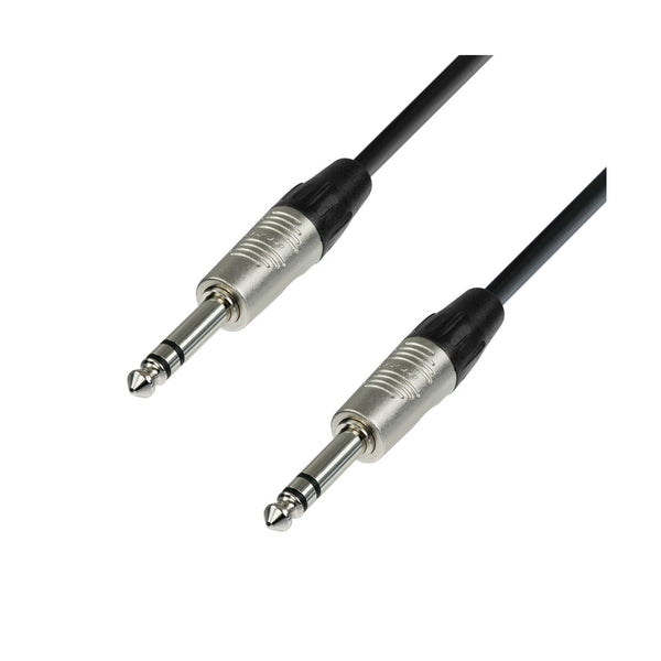 Adam Hall Cables K4 BVV 0600 - Patch Cable REAN 6.3mm Jack stereo to 6.3mm Jack stereo 6m