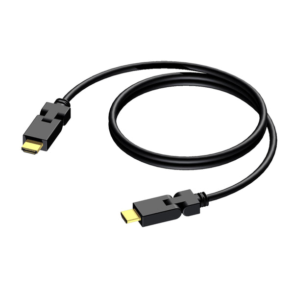 Procab BSV101 HDMI A Swivel Connector HDMI 1.3C - 30AWG - 2M