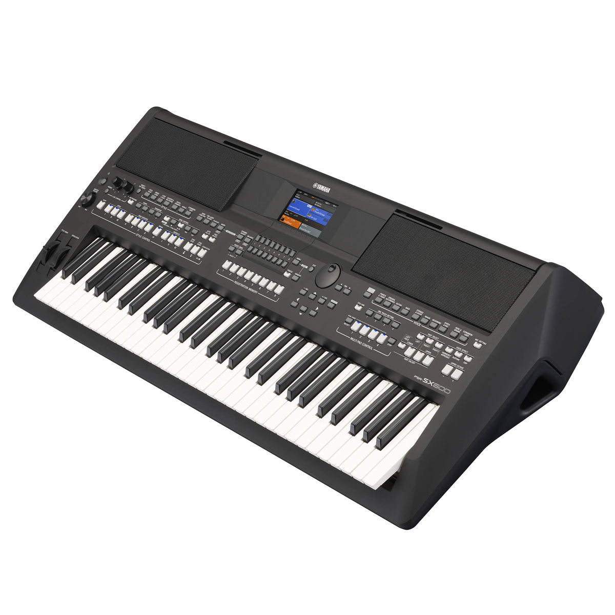 Yamaha PSRSX600 Arranger Workstation keyboard