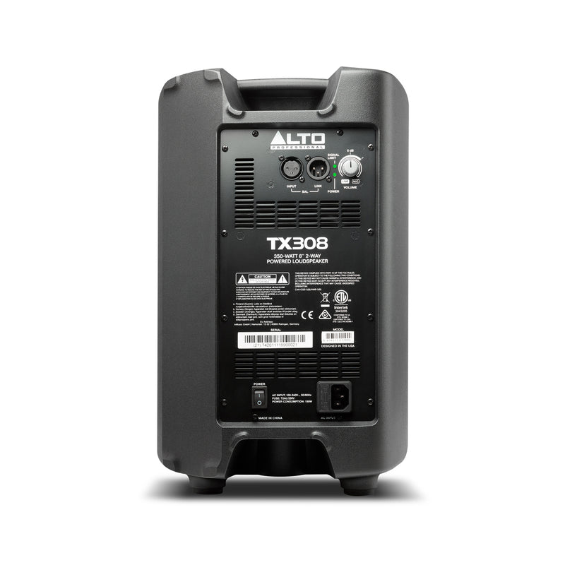 Alto TX308 350-Watt 8-Inch 2-Way Powered Loudspeaker