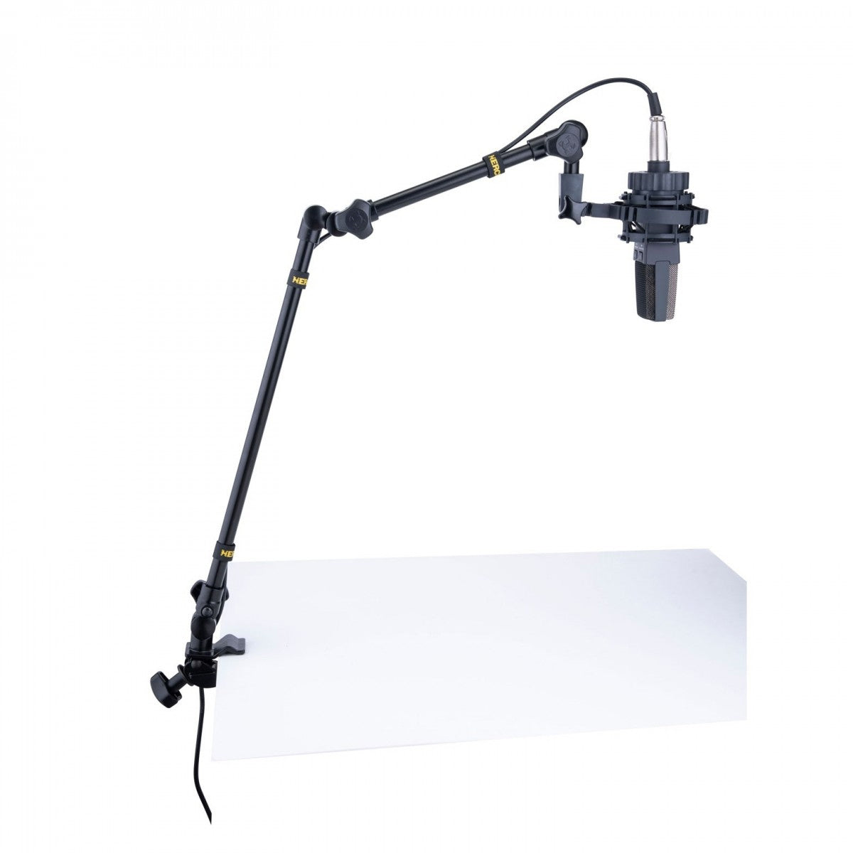 Hercules DG107B Universal Podcast Mic & Camera Arm Stand