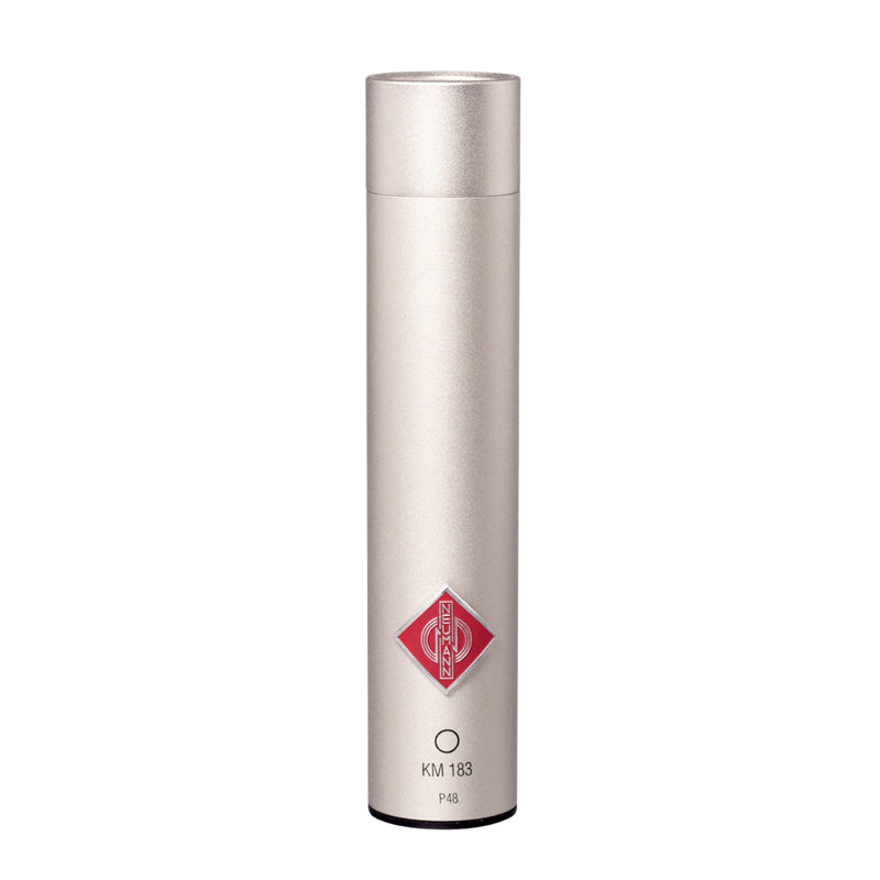 Neumann KM 183 NI Miniature Microphone System, Nickel, Omni, WNS 100 Windscreen, SG 21 Swivel Mount