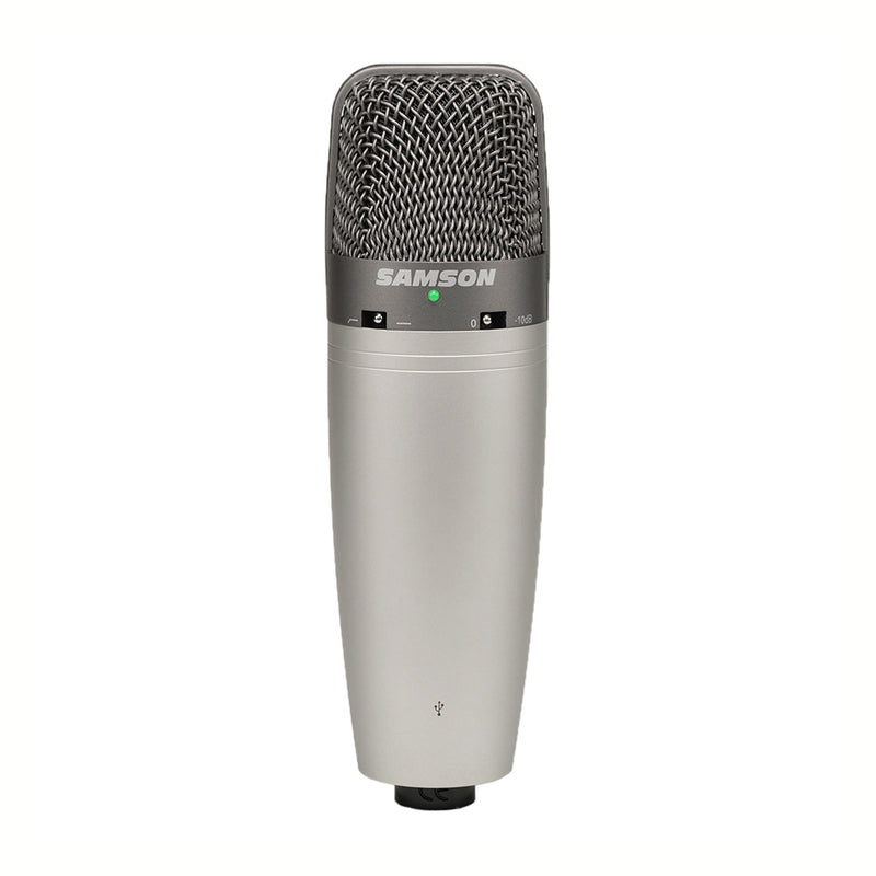 Samson C03 Multi-Pattern Condenser Mic High-Pass 10Db Pad Carry Case & Swivel Mount