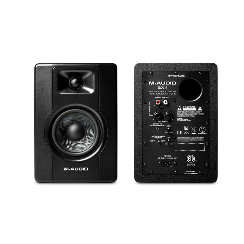 M-Audio BX4 Multimedia Reference Monitors - PAIR