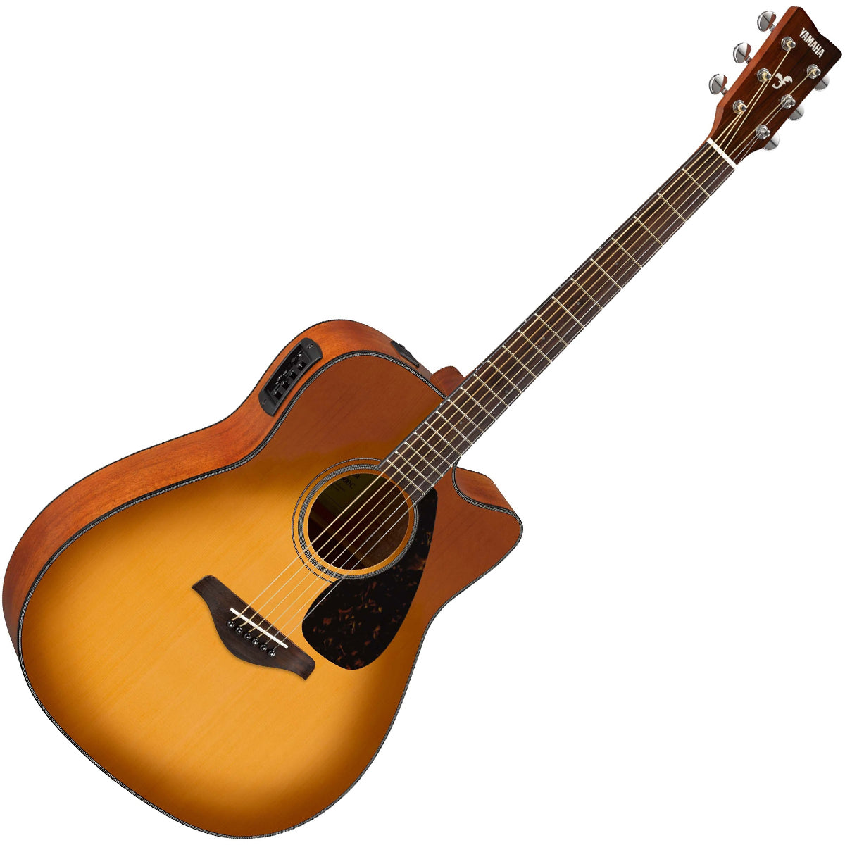 Yamaha FGX800C Acoustic Guitar - Sand Burst