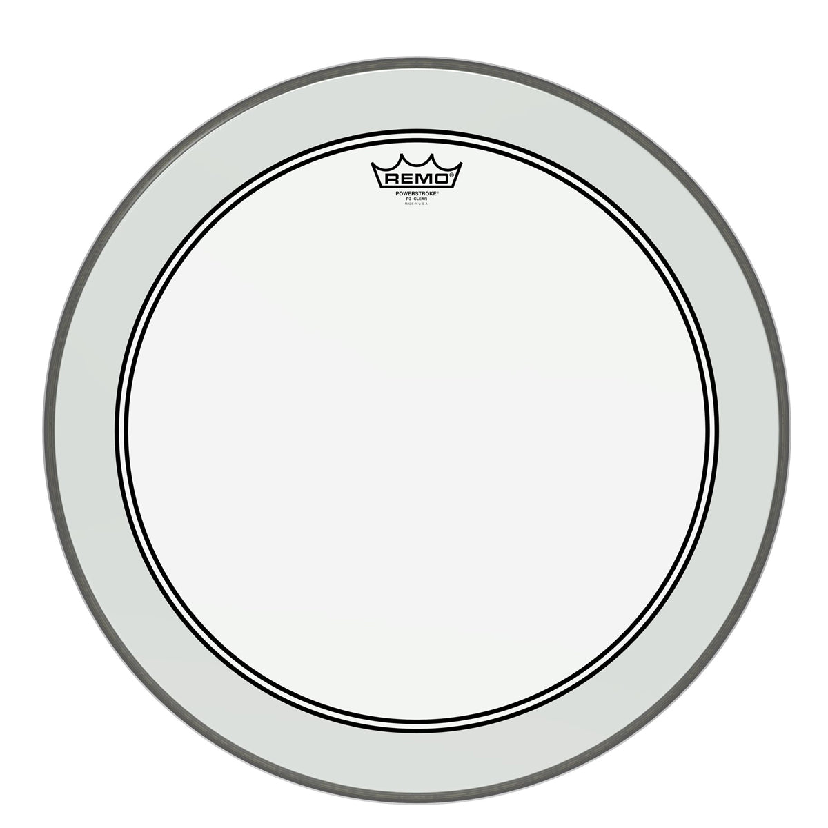 Remo P3-1320-C2 Powerstroke P3 Clear 20" Bass Head