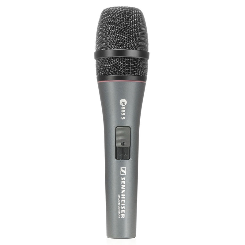 Sennheiser E 865-S Super Cardioid Condenser Microphone With On/Off Switch