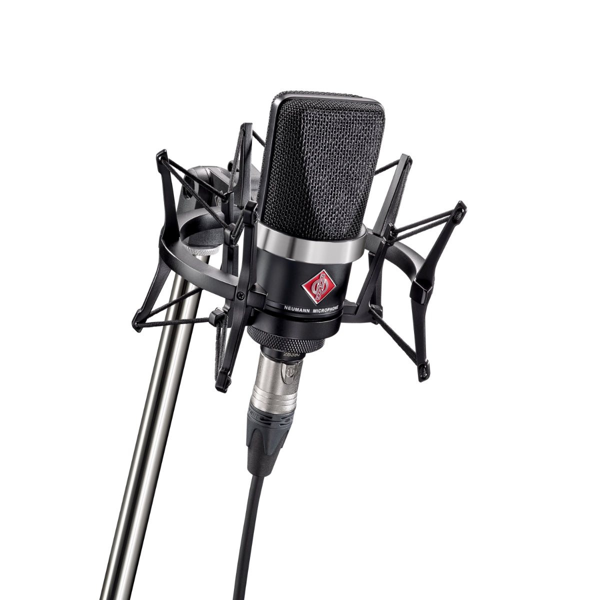 Neumann TLM 102 BK Studio Set Large Diaphragm Cardioid Condenser Microphone - Black