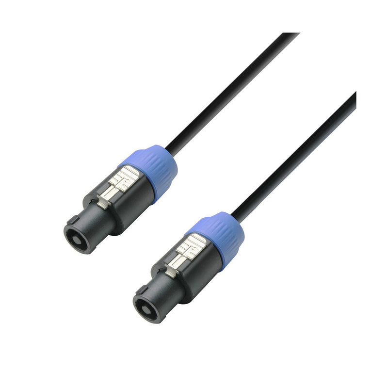 Adam Hall Cables K3S225SS1000 - Speaker Cable 2 x 2.5 sq mm Speakon 4-pole to Speakon 4-pole 10 m