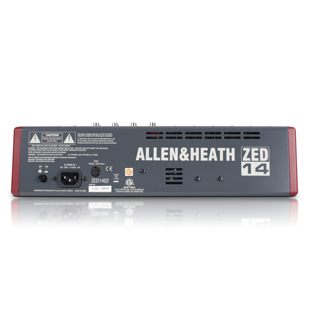 Allen & Heath ZED-1402 14-Channel Mixing Console