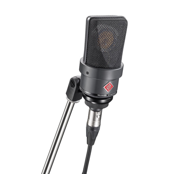 Neumann TLM 103-MT Large Diaphragm Microphone, Cardioid, Black, SG 2 Stand Mount Swivel, Wooden Box