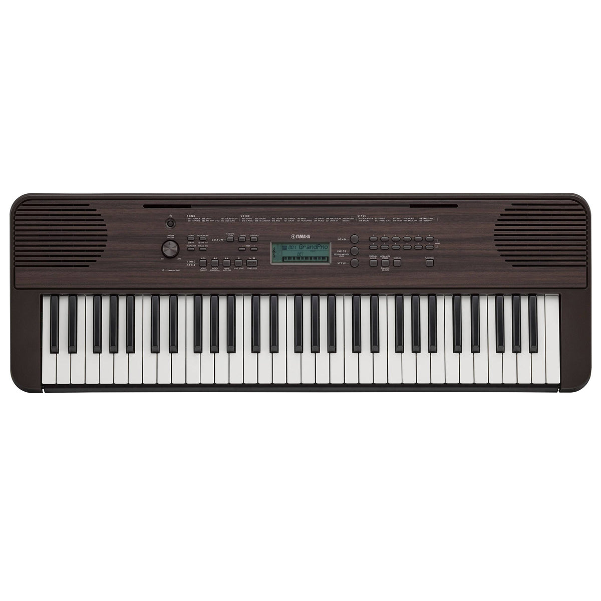 Yamaha PSR-E360DW Portable Keyboard (Dark Wood)