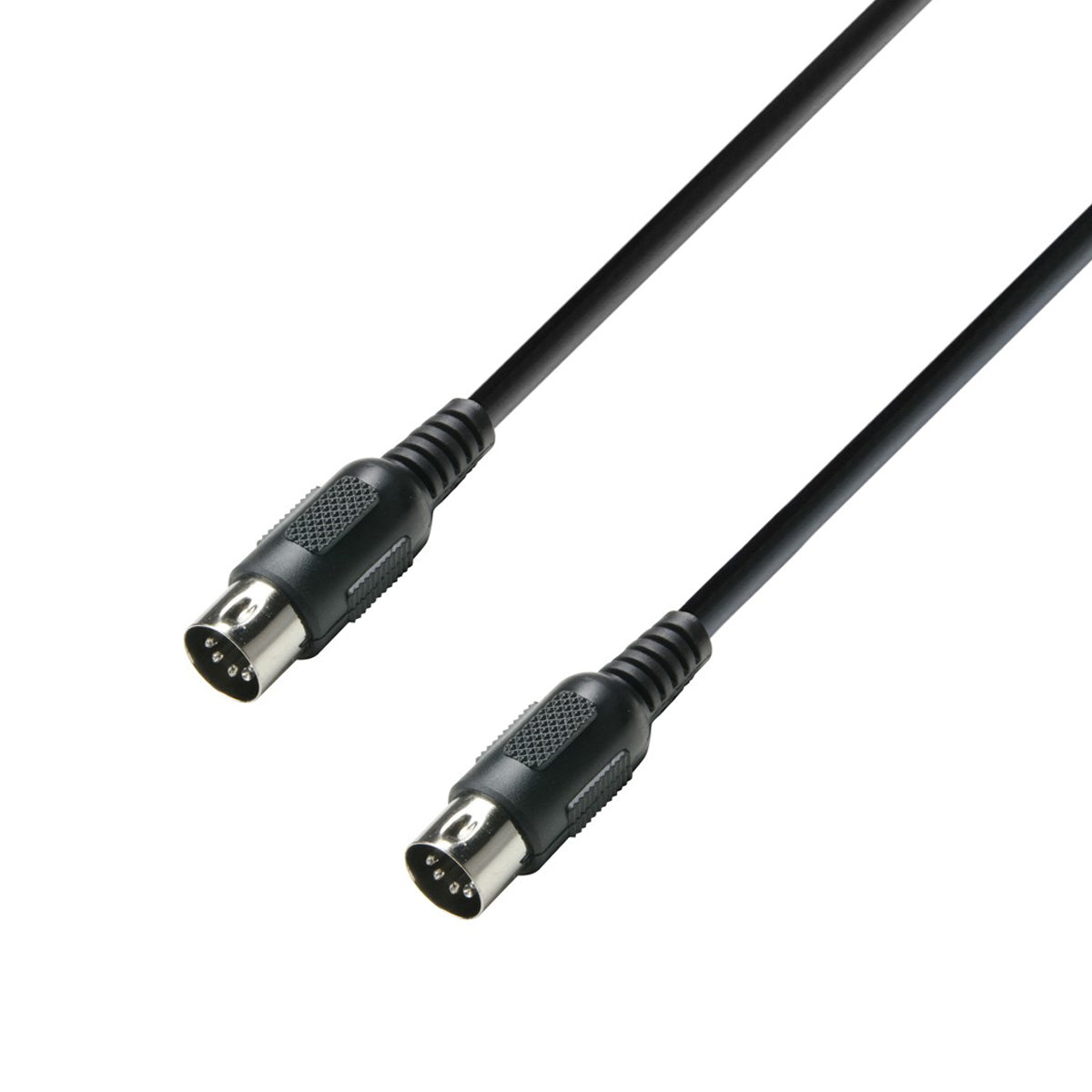 Adam Hall Cables K3mIDI 0150 BLK - MIDI Cable 1.5m black