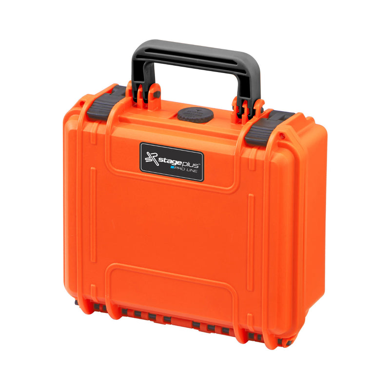 SP PRO 235H105 Orange Carry Case, Empty w/ Convoluted Foam in Lid, ID: L235xW180xH106mm