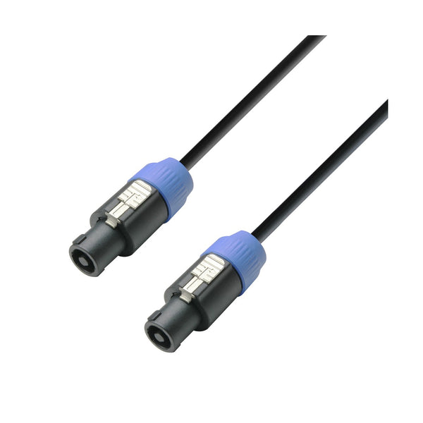 Adam Hall Cables K3 S225 SS 0200 - Speaker Cable 2 x 2.5mm Speakon 4-pole to Speakon 4-pole 2m