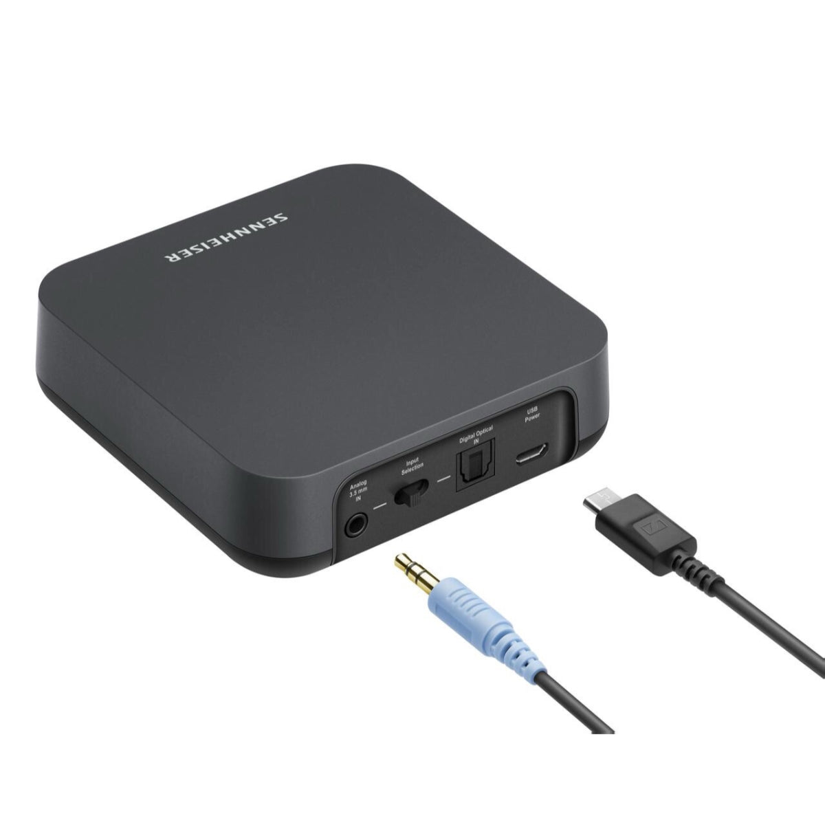 Sennheiser BT T100 Bluetooth Audio Transmitter, 1.5m USB A To USB Mircro-B Charging Cable