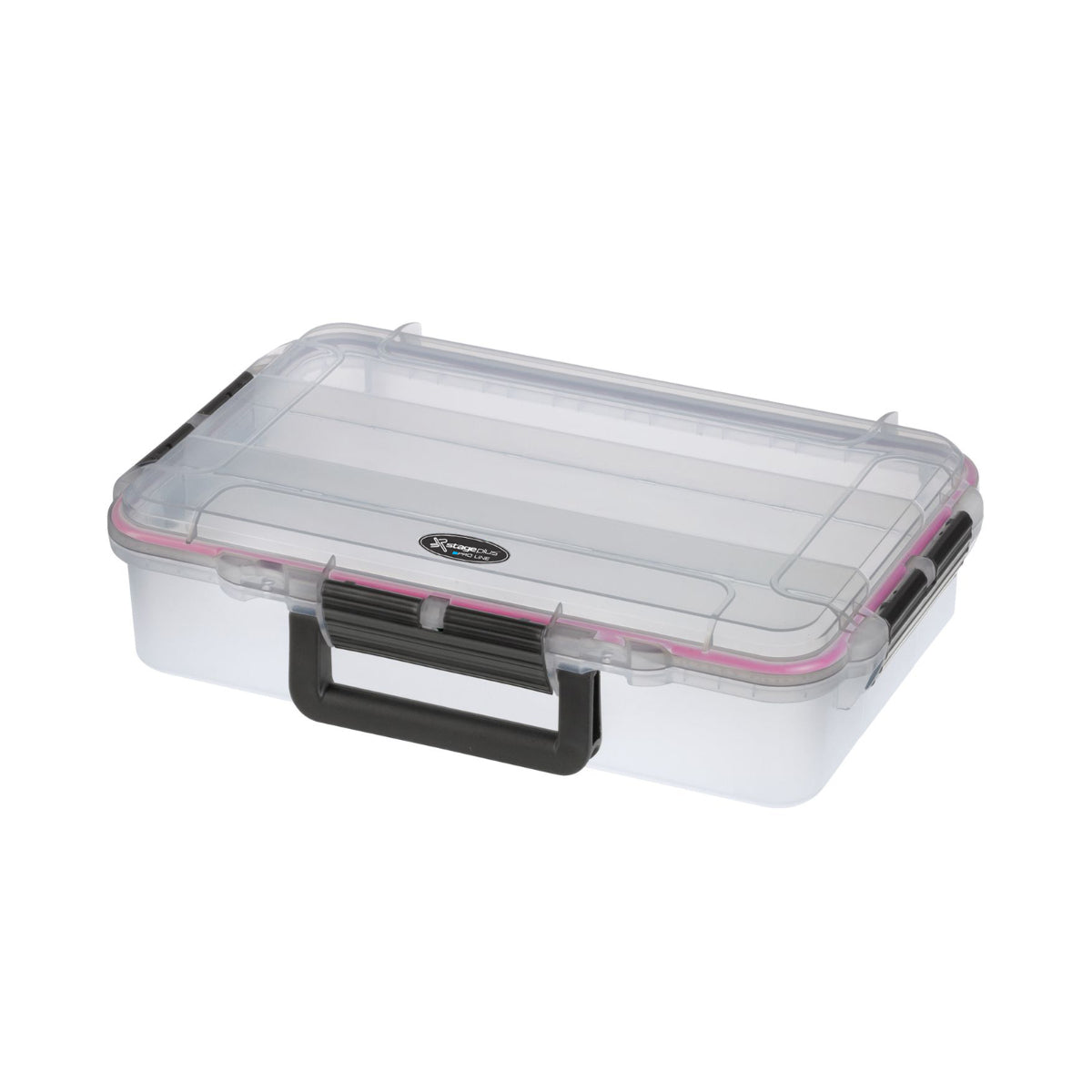 SP PRO 004C Transparent Carry Case, 3 Compartments, ID: L316xW195xH81mm