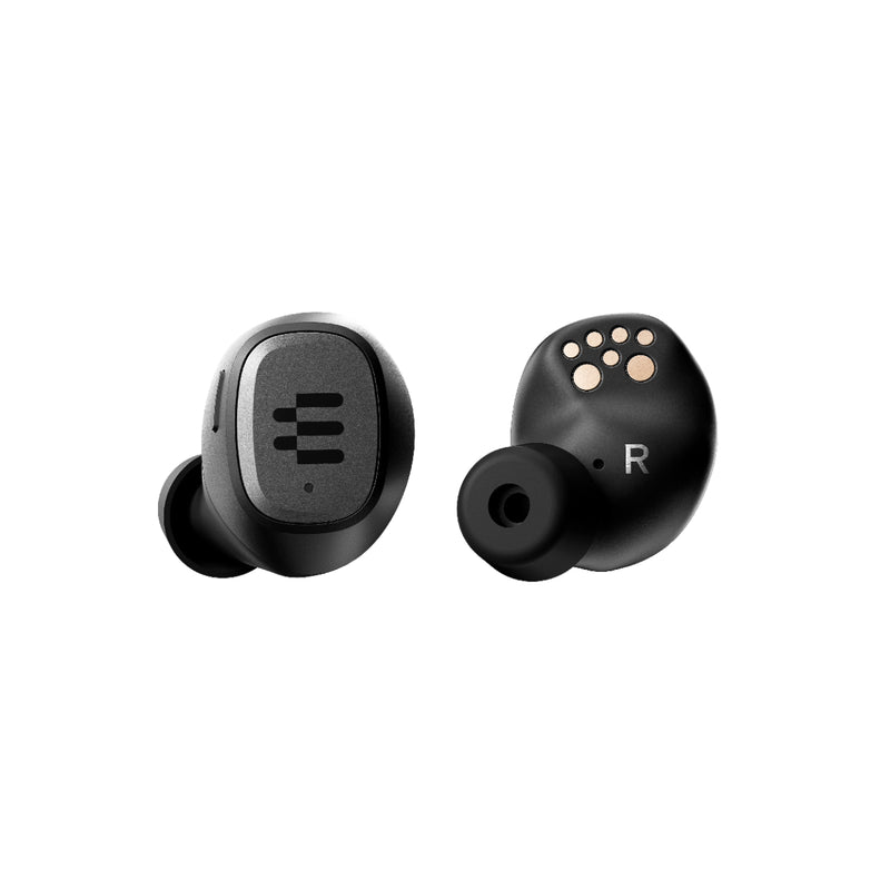EPOS GTW 270 Hybrid Wireless In-ear Gaming Earbuds, Black-Silver, With Dongle & Case