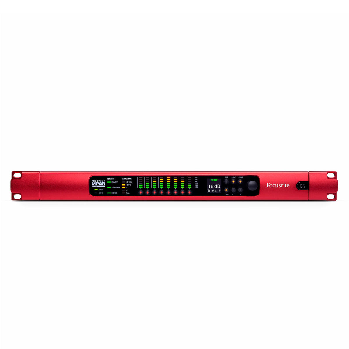 Focusrite RedNet MP8R 8 channel Mic Pre and A/D with Redundancy
