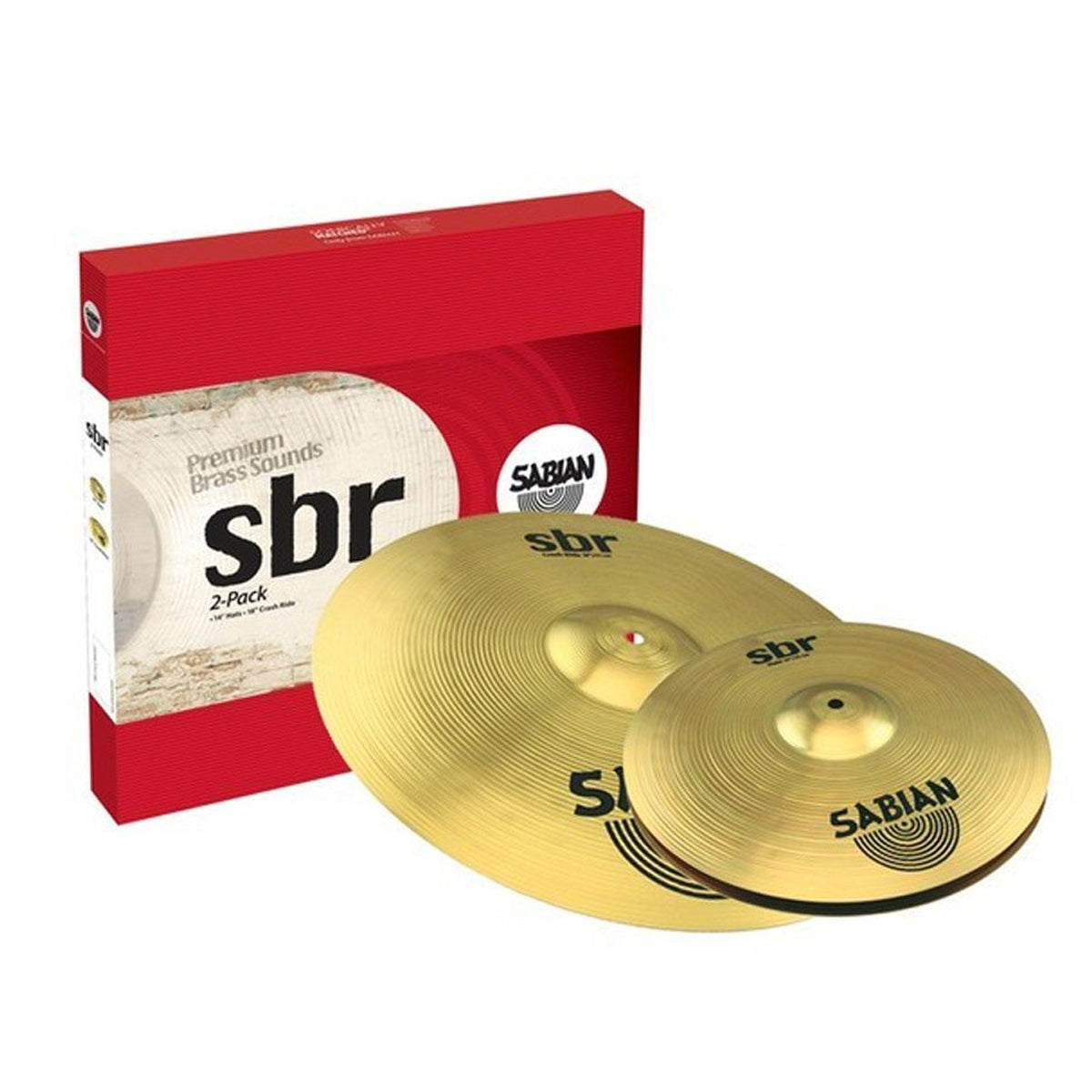 Sabian SBR 2-Pack Cymbal Set
