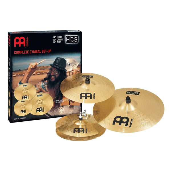 Meinl HCS Pack 14in Hihat 16in Crash 20in Ride