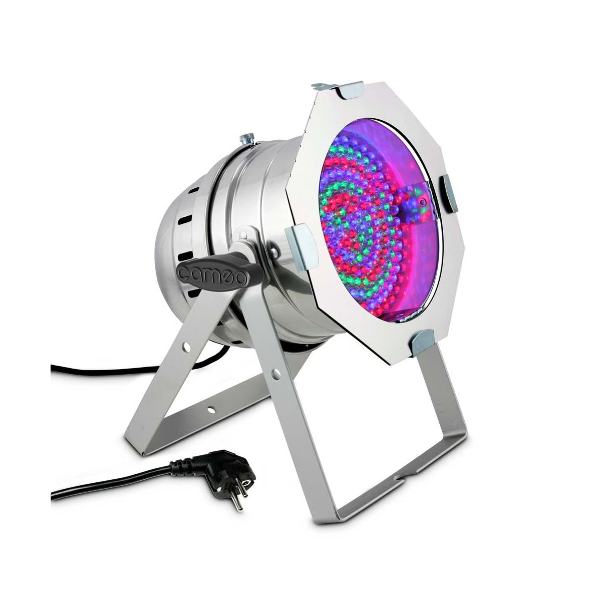Cameo PAR 64 CAN RGB 10 PS - 183 x 10 mm LED RGB PAR light Polished ho