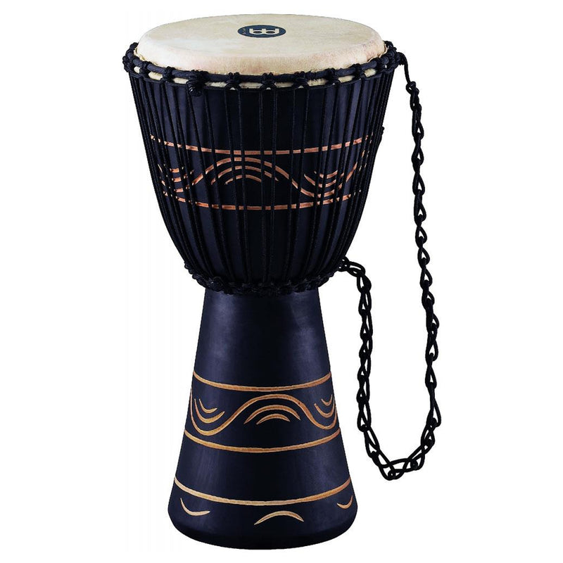Meinl ADJ4M Djembe 10" Medium African Black Carving