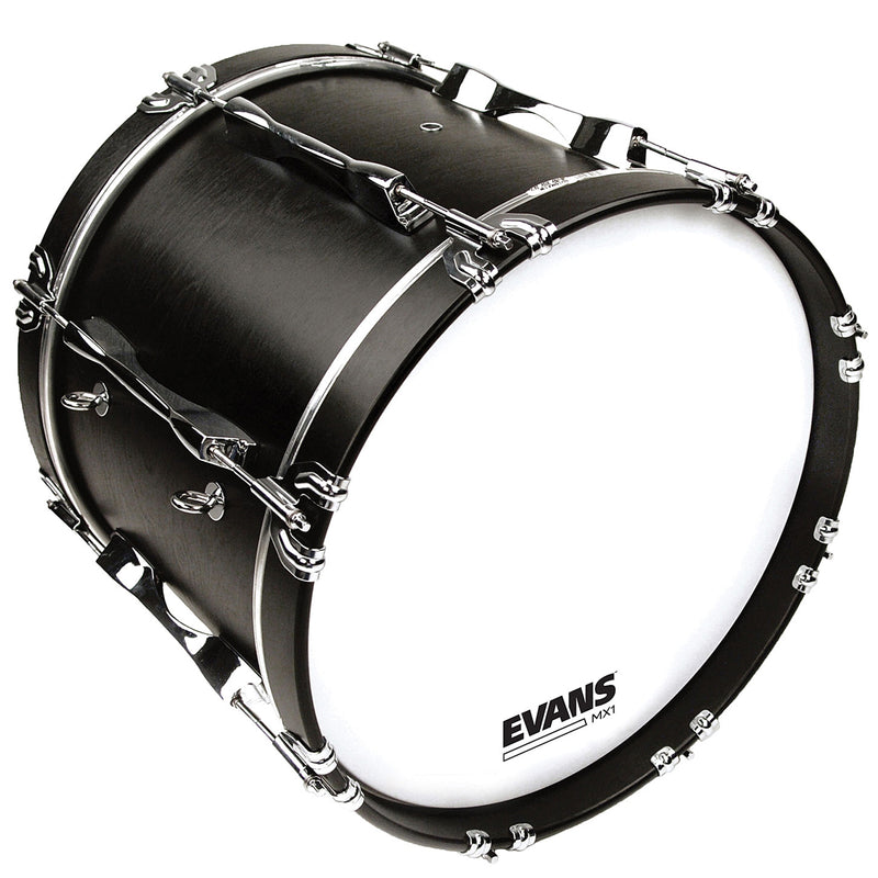 Evans BD26MX1W Marching 26" Bassdrum Head White 1 Ply