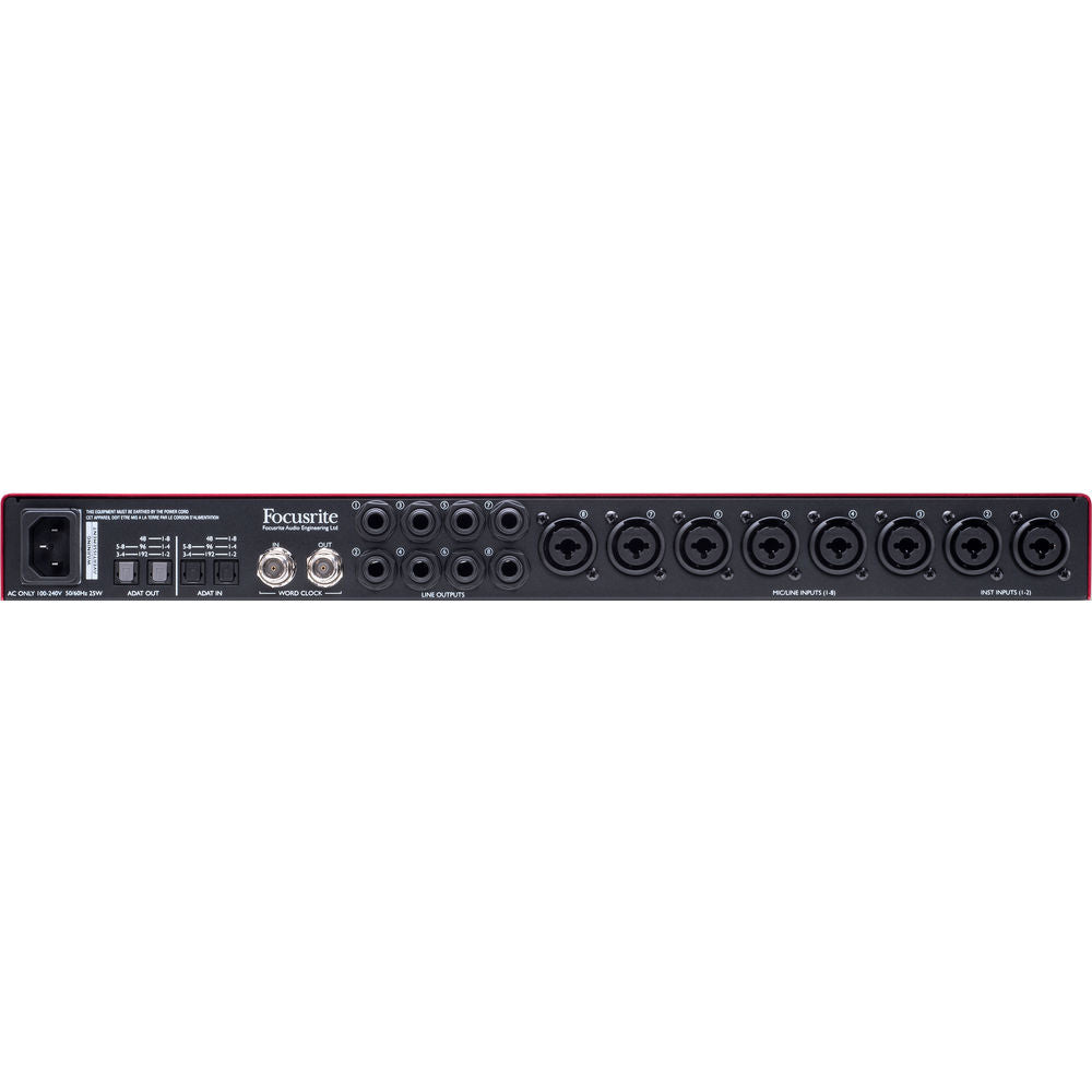 Focusrite OctoPre MkII Dynamic 8 channel Mic Pre with Built-in Compression