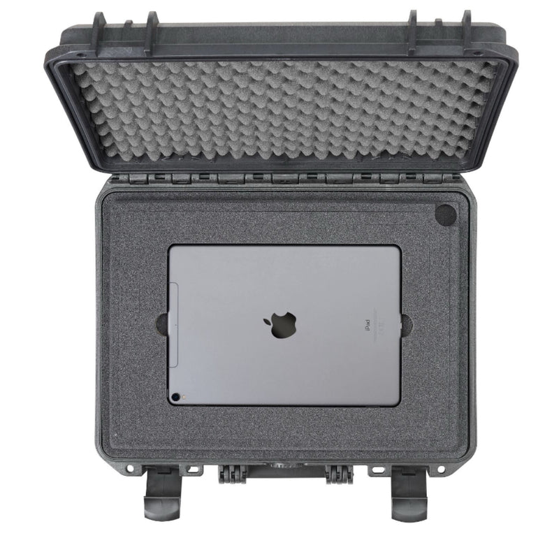 SP PRO 380H115LAPTOP Black Carry Case, Cubed Foam + Laptop Holder, ID: L380xW270xH115mm