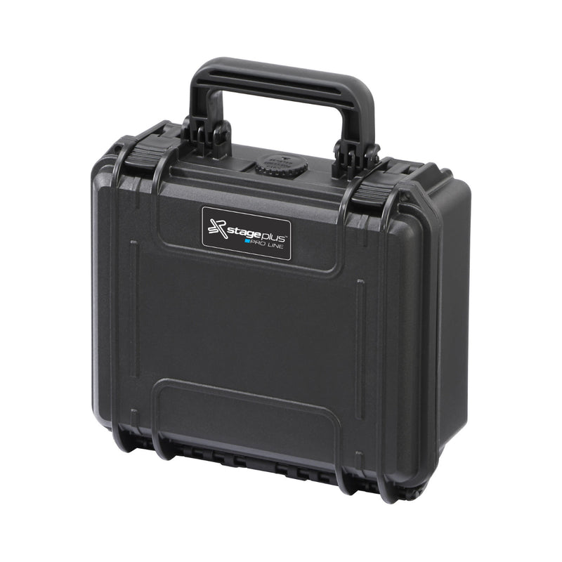 SP PRO 235H105 Black Carry Case, Empty w/ Convoluted Foam in Lid, ID: L235xW180xH106mm
