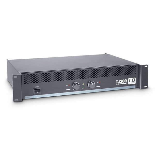 LD Systems LDDJ300 PA Power Amplifier 2 x 150 W 4 Ohms