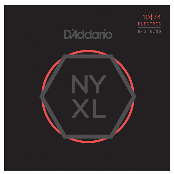 D'Addario NYXL1074 NYXL Nickel Round Wound Electric Guitar Strings