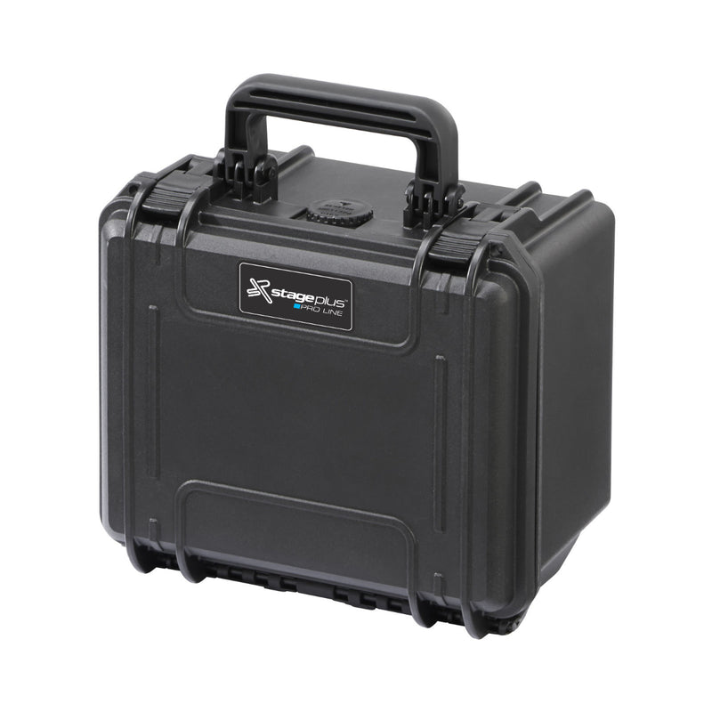 SP PRO 235H155 Black Carry Case, Empty w/ Convoluted Foam in Lid, ID: L235xW180xH156mm