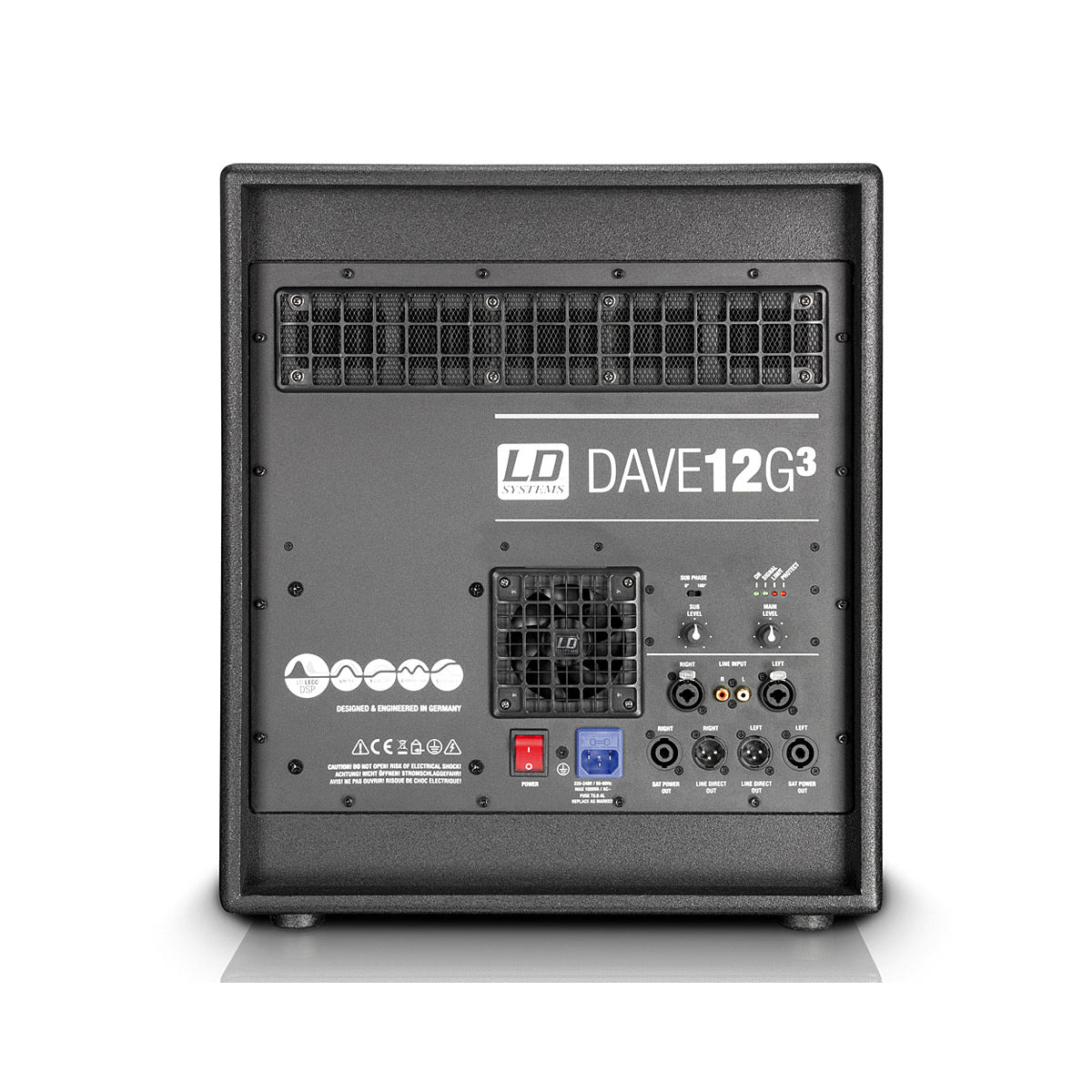 LD Systems LDDAVE12G3 Compact 12in Active PA System